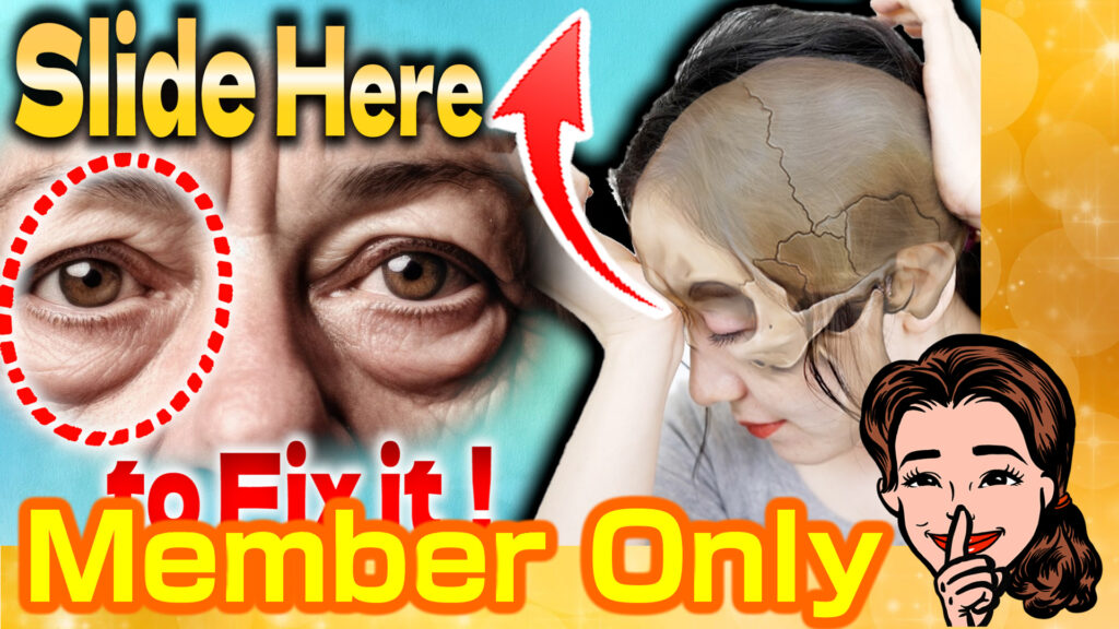 [Bigan Course Member's Only] Slide Orbital Bones Upward, then Droopy Eyelids will Disappear!