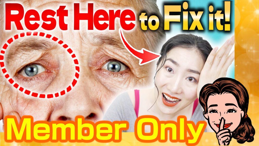 [Bigan Course Member's Only] Resting the Temple in Palm will Remove Eye Wrinkles